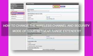 netgear wireless channel security