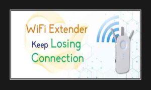 wifi extender keep losing connection